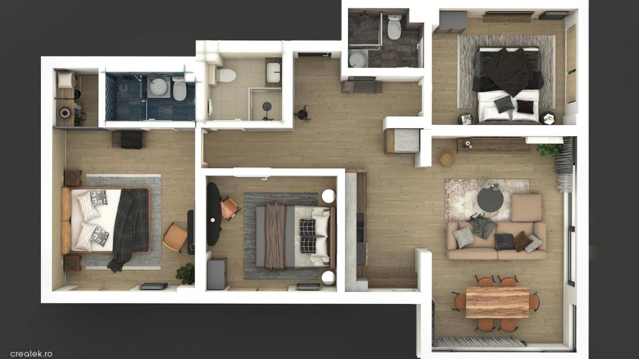 Apartament Zoomers Cazare Mamaia Nord - Năvodari Eksteriør bilde